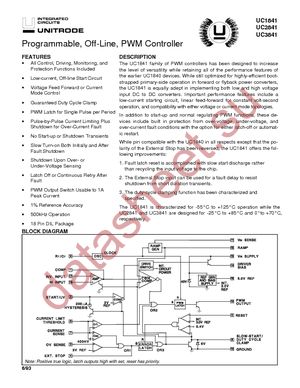 UC3841N datasheet  